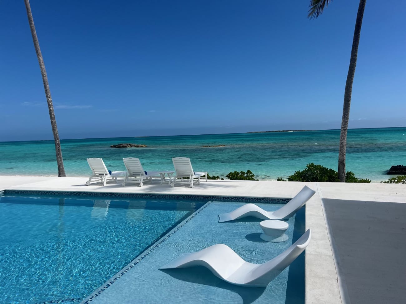 Pool at the beach